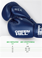 BGR-2272 Боксерские перчатки Green Hill REX синие 5bfd1f24-bbab-11f0-0a80-0bb50005d6c0 - фото 1564