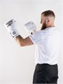 Боксерские перчатки Hardcore Training AK PU (белые) 664b9f3f-66ef-11ee-0a80-0f250001f94c - фото 1700