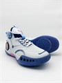 Баскетбольные кроссовки  white with blue 67f563eb-1062-11f0-0a80-1103001b5595 - фото 1719