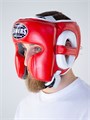 Шлем боксерский LEADERS LS MEX RD/WH (красный/белый) T1234145 - фото 1868