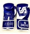 Перчатки боксерские SOLTAS THAI MODEL синие 73021bd9-c5f6-11f0-0a80-1aeb000aef06 - фото 1958