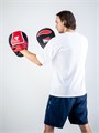 Лапы боксерские FIREICE, FLEX, красный 8310a2ef-a439-11ec-0a80-04c6000836a6 - фото 2226