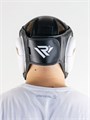 Шлем тренировочный Reyvel черно-белый T02729 - фото 2335