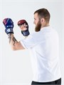 Перчатки тренировочные OXXFIRE MMA, синие 934d2a74-a433-11ec-0a80-09b90006a989 - фото 2522