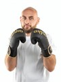 Перчатки для бокса Gingpai Scorpio (черно-золотые) 95ef6599-6b56-11ee-0a80-13e600278188 - фото 2598