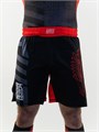 Шорты TFG Союз ММА России (Lite) детские  (черный-красный) T00915 - фото 2645