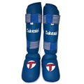 Защита голени и стопы  Takeshi Kick (синий) T01137 - фото 2720