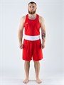 C117 Шорты боксерские Clinch Olimp красные T01158 - фото 2731