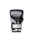 Перчатки снарядные LEADERS REBEL  на липучке  кожа, черный/серебристый 9ca6a6f3-9ff9-11ee-0a80-1377000f534d - фото 2824