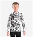 Рашгард BERSERK CAMO KIDS grey T01642 - фото 3022