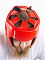 Шлем BoyBo TITAN, IB-24 (одобрены ФБР) красный T01696 - фото 3088