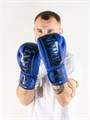 Боксерские перчатки OXXFIRE Muay Thai PRO, PVC,  синий/черный a19e02ca-a498-11ee-0a80-0e7e000aa2a9 - фото 3132