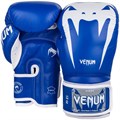Перчатки боксерские Venum Giant 3.0 Blue/White Nappa Leather T01779 - фото 3195