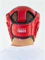 Шлем боксерский тренировочный FIREICE, закрытый, красный, FLEX T02147 - фото 3370