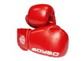 Перчатки боксерские BoyBo TWIN, IKB-42 (одобрено ФБР, ФКР) красный T02188 - фото 3399