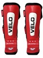 Защита голени и стопы VELO, неопрен, красный/белый T02476 - фото 3598