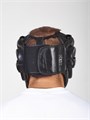 Шлем боксерский LEADERS LS FULL FACE (кожа, черный) T02611 - фото 3666