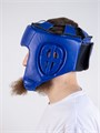 Шлем боевой BoyBo, BH200, иск. кожа, синий 678765785708264 - фото 3701