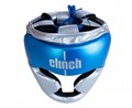 Шлем боксерский Clinch Kids серебристо-синий C128 - фото 382