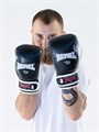 Перчатки боксёрские Reyvel Beginning (черные) T03299 - фото 3985