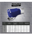 Накладки для каратэ BoyBo BO130, хлопок, синие T03381 - фото 4115