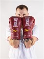 Перчатки тренировочные на липучке Everlast Elite Pro красн. T03428 - фото 4144