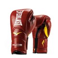 Перчатки тренировочные на липучке Everlast Elite Pro красн. T03428 - фото 4146