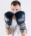 Перчатки боксерские LEADERS ULTRA BL/SIL b893af7c-b1cf-11ed-0a80-09b4000dbacb - фото 4252