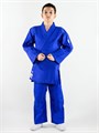 C333 Кимоно для дзюдо подростковое Clinch Judo Silver FDR синее bbf9335b-7972-11ee-0a80-02900026d632 - фото 4304