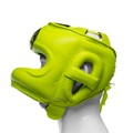 Шлем боксерский LEADERS с бамперной защитой GN (салатовый) bca03522-66e8-11ee-0a80-0b930001944b - фото 4317