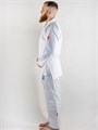 C555 Кимоно для дзюдо подростковое Clinch Judo Red FDR белое bfdae3b1-7973-11ee-0a80-04880026d1cb - фото 4384