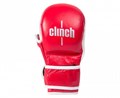 C691 Перчатки для смешанных единоборств Clinch Union красные d1a347cf-6fca-11eb-0a80-03200001d9a6 - фото 4686