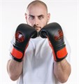 Перчатки снарядные Leaders  PRIME на липучке (черный/красный) dfd3a1ad-c655-11ee-0a80-036c00084af1 - фото 4898