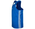 Майка боксерская Adidas Micro Diamond Boxing Top (синяя) e87697dc-6fde-11eb-0a80-008a00026e21 - фото 5022