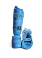 Защита голени и стопы для каратэ ARAWAZA синяя (одобрено для соревнований) f47c38a0-21dc-11f0-0a80-041000106b08 - фото 5302