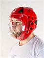 Шлем для тхэквондо с маской BoyBo красный, BHT45 28eaa517-7afd-11ee-0a80-0f6f001c709a - фото 648