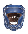 Шлем для единоборств с пластиковой маской ISA синий 399c3640-b4ac-11f0-0a80-159c001f4242 - фото 980